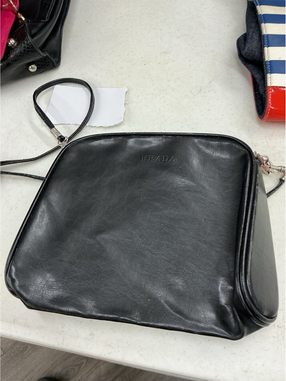 Vintage Prada leather bad